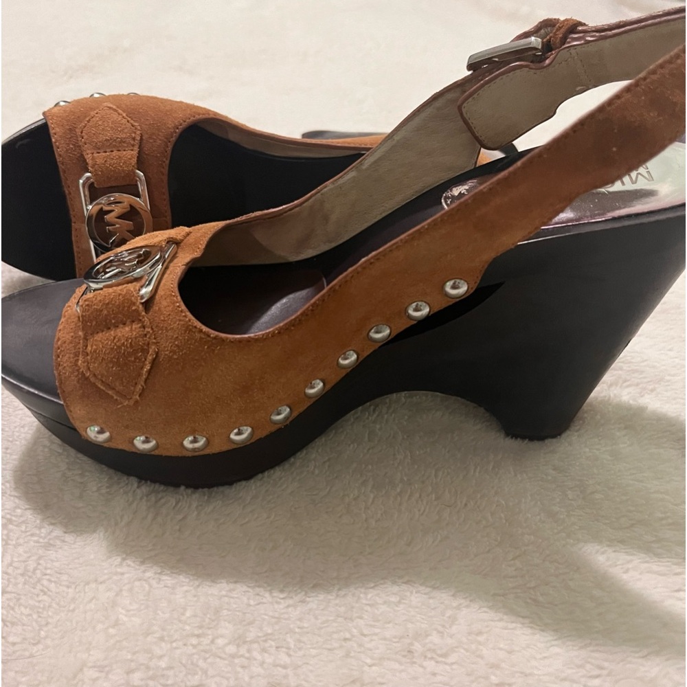 Michael Kors platform shoes size 9 used